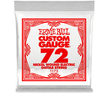 ERNIE BALL 1172 Nickel Wound .072 - Струна одиночная для электрогитары
