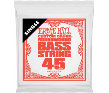 ERNIE BALL 1645 Nickel Wound .045 - Струна одиночная для бас-гитары