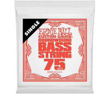 ERNIE BALL 1675 Nickel Wound .075 - Струна одиночная для бас-гитары