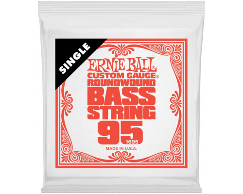 ERNIE BALL 1695 Nickel Wound .095 - Струна одиночная для бас-гитары