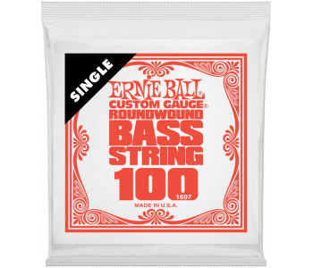 ERNIE BALL 1697 Nickel Wound .100 - Струна одиночная для бас-гитары