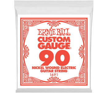 ERNIE BALL 1691 Nickel Woud .090 - Струна одиночная для электрогитары