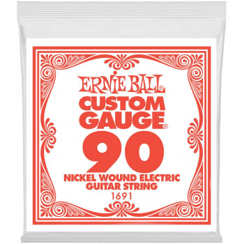 ERNIE BALL 1691 Nickel Woud .090 - Струна одиночная для электрогитары