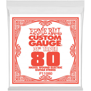 ERNIE BALL 11080 Nickel Wound .080 - Струна одиночная для электрогитары