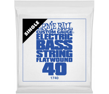 ERNIE BALL 1740 Flatwound .040 - Струна одиночная для бас-гитары