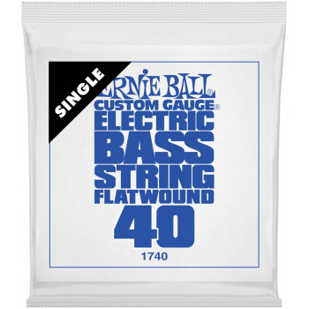 ERNIE BALL 1740 Flatwound .040 - Струна одиночная для бас-гитары