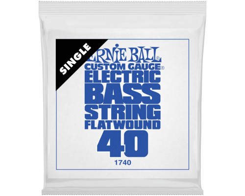 ERNIE BALL 1740 Flatwound .040 - Струна одиночная для бас-гитары