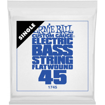 ERNIE BALL 1745 Flatwound .045 - Струна одиночная для бас-гитары