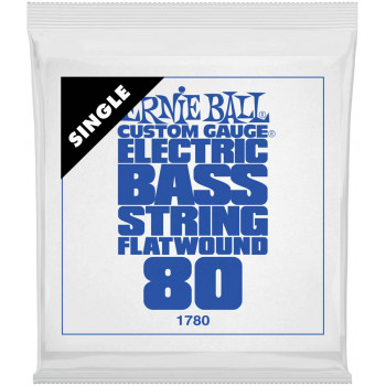 ERNIE BALL 1780 Flatwound .080 - Струна одиночная для бас-гитары