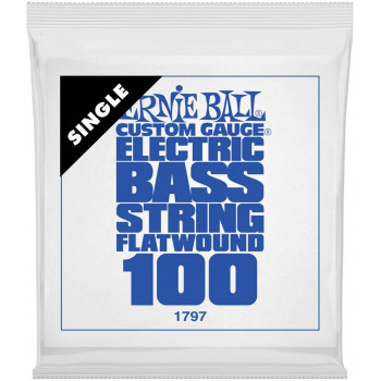 ERNIE BALL 1797 Flatwound .100 - Струна одиночная для бас-гитары