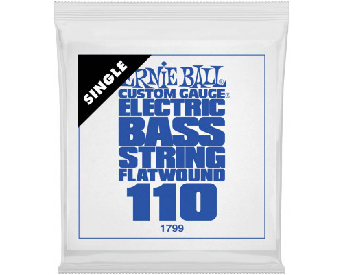 ERNIE BALL 1799 Flatwound .110 - Струна одиночная для бас-гитары