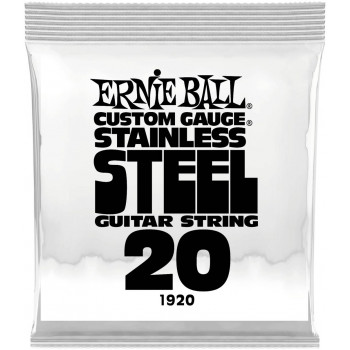 ERNIE BALL 1920 Stainless Steel .020 - Струна одиночная для электрогитары