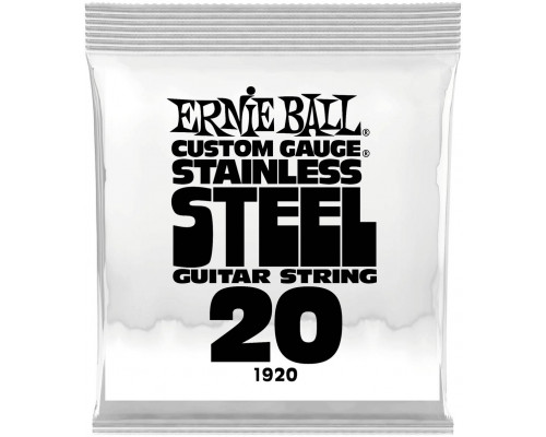 ERNIE BALL 1920 Stainless Steel .020 - Струна одиночная для электрогитары