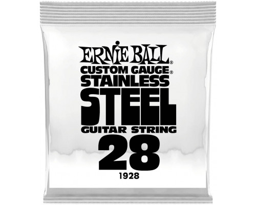 ERNIE BALL 1928 Stainless Steel .028 - Струна одиночная для электрогитары