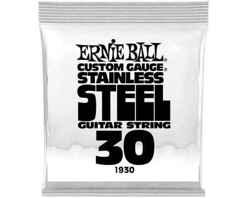 ERNIE BALL 1930 Stainless Steel .030 - Струна одиночная для электрогитары
