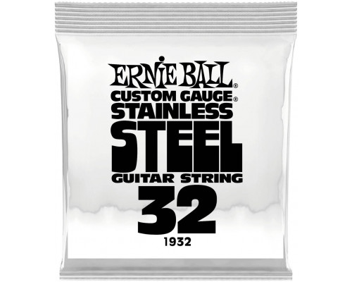 ERNIE BALL 1932 Stainless Steel .032 - Струна одиночная для электрогитары