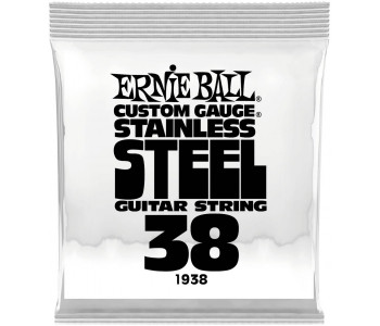 ERNIE BALL 1938 Stainless Steel .038 - Струна одиночная для электрогитары