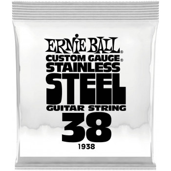 ERNIE BALL 1938 Stainless Steel .038 - Струна одиночная для электрогитары