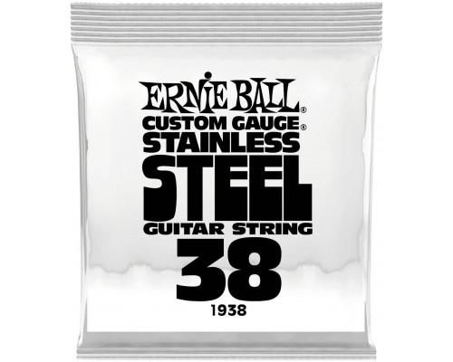 ERNIE BALL 1938 Stainless Steel .038 - Струна одиночная для электрогитары