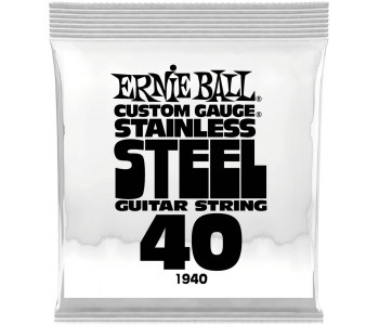 ERNIE BALL 1940 Stainless Steel .040 - Струна одиночная для электрогитары