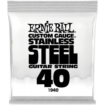 ERNIE BALL 1940 Stainless Steel .040 - Струна одиночная для электрогитары