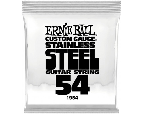 ERNIE BALL 1954 Stainless Steel .054 - Струна одиночная для электрогитары