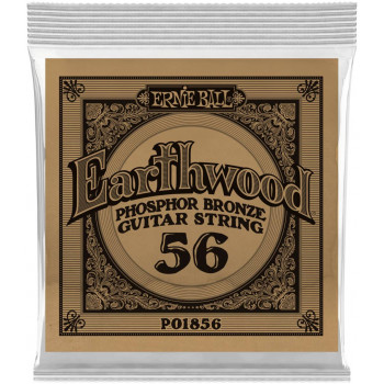 ERNIE BALL 1856 Earthwood Phosphor Bronze .056 - Струна одиночная для акустической гитары