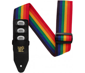 ERNIE BALL 4188 PickHolder Rainbow - Ремень для гитары