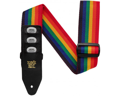 ERNIE BALL 4188 PickHolder Rainbow - Ремень для гитары