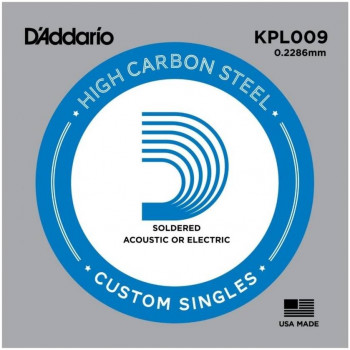 D'ADDARIO KPL009 - Струна одиночная для акустической и электрогитары