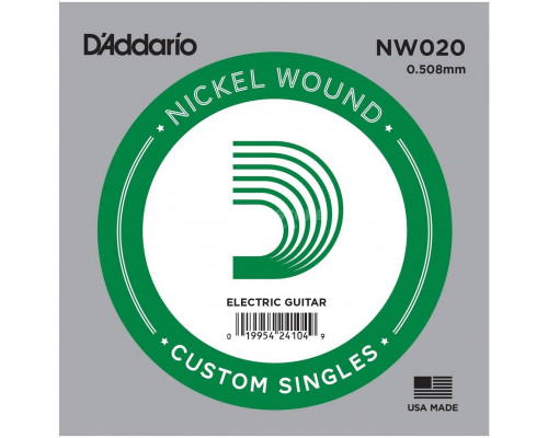 D'ADDARIO NW020 - Струна одиночная для электрогитары