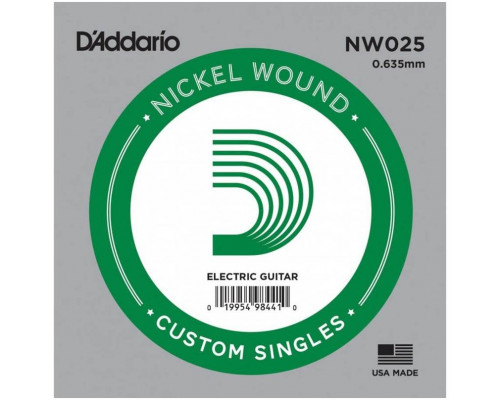 D'ADDARIO NW025 - Струна одиночная для электрогитары