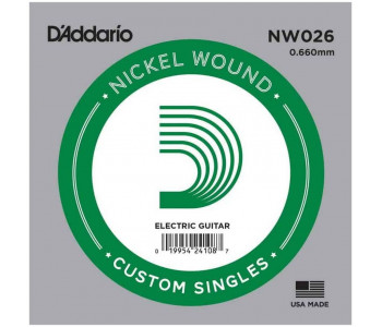 D'ADDARIO NW026 - Струна одиночная для электрогитары