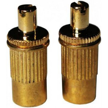 PAXPHIL MB005 GD GD HINGE POST & NUT, 2 PCS/SET, GD - втулка для крепления...