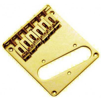 PAXPHIL BT001 GD T-TYPE BRIDGE - струнодержатель для электрогитары телекастер,...