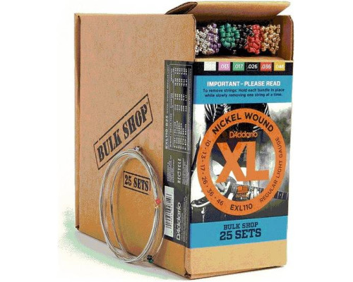 D'ADDARIO EXL110-B25 - Струны для электрогитары
