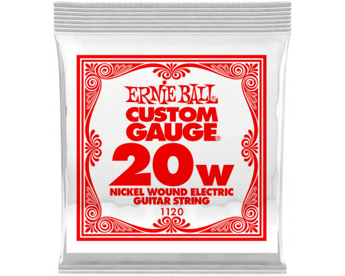 ERNIE BALL 1120 Nickel Wound .020 - Струна одиночная для электрогитары