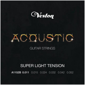 VESTON A1152 B - Струны для акустической гитары