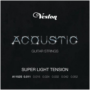 VESTON A1152 S - Струны для акустической гитары