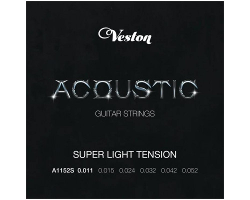 VESTON A1152 S - Струны для акустической гитары