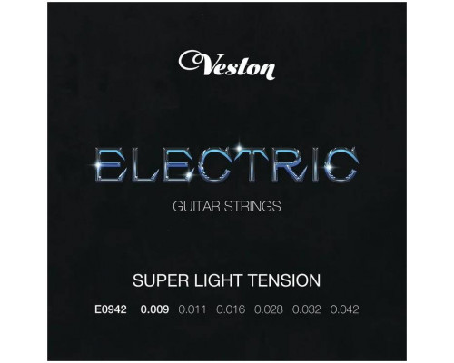 VESTON E 0942 - Струны для электрогитары