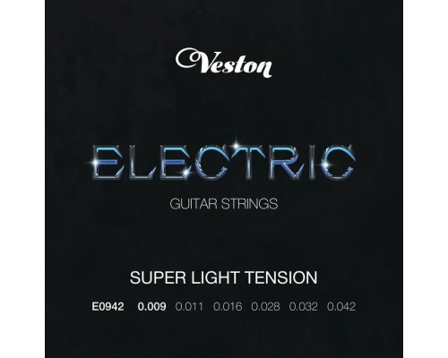 VESTON E 0942 - Струны для электрогитары