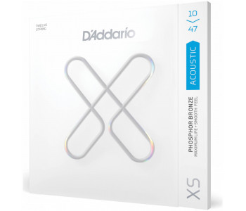 D'ADDARIO XSAPB 1047-12 - Струны для акустической 12-струнной гитары