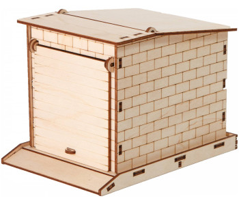 Конструктор блочный POLLY Дедушкин гараж