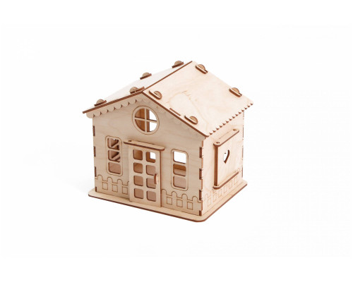 Конструктор блочный POLLY Летний домик