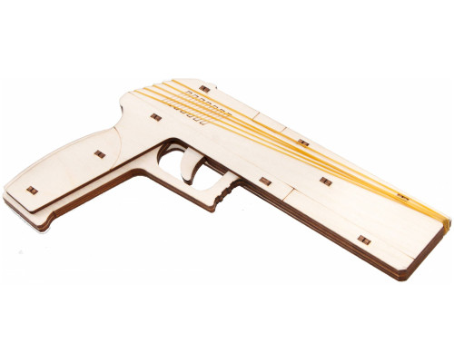 Конструктор блочный POLLY Пистолет