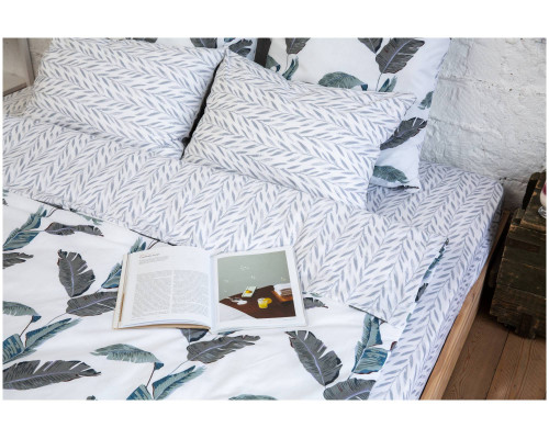 PANACOTTI 147x215 Sweet Line Leaves - Пододеяльник на молнии
