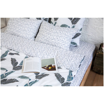 PANACOTTI 175x215 Sweet Line Leaves - Пододеяльник на молнии PANACOTTI 175x215 Sweet Line Leaves - Пододеяльник на молнии