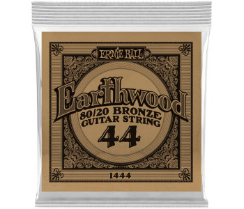 ERNIE BALL 1444 Earthwood 80/20 .044 - Струна одиночная для акустической гитары
