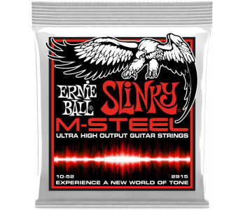 ERNIE BALL 2915 M-Steel Slinky STHB 10-52 - Струны для электрогитары